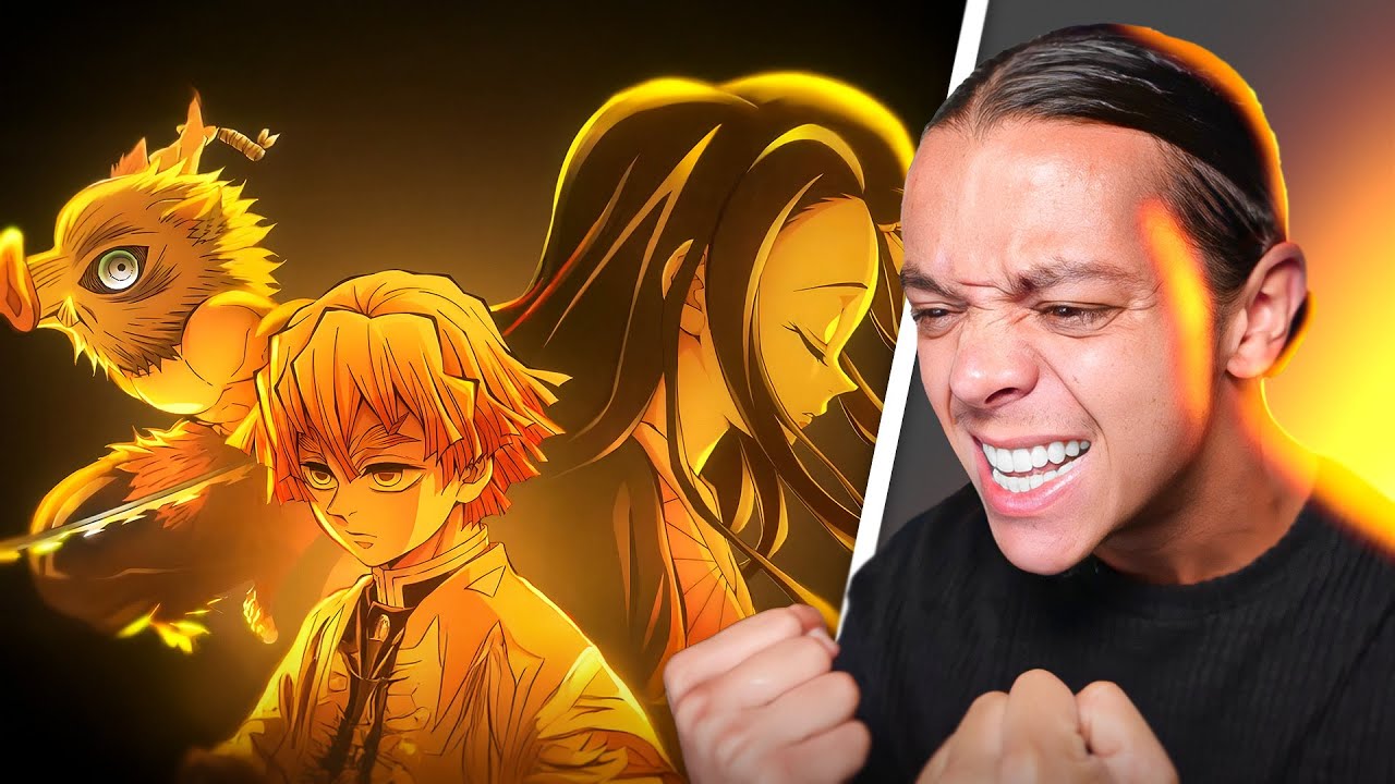 OMG LA HYPE DE FOU ! DEMON SLAYER INFINITY CASTLE TRAILER REACTION ! FR