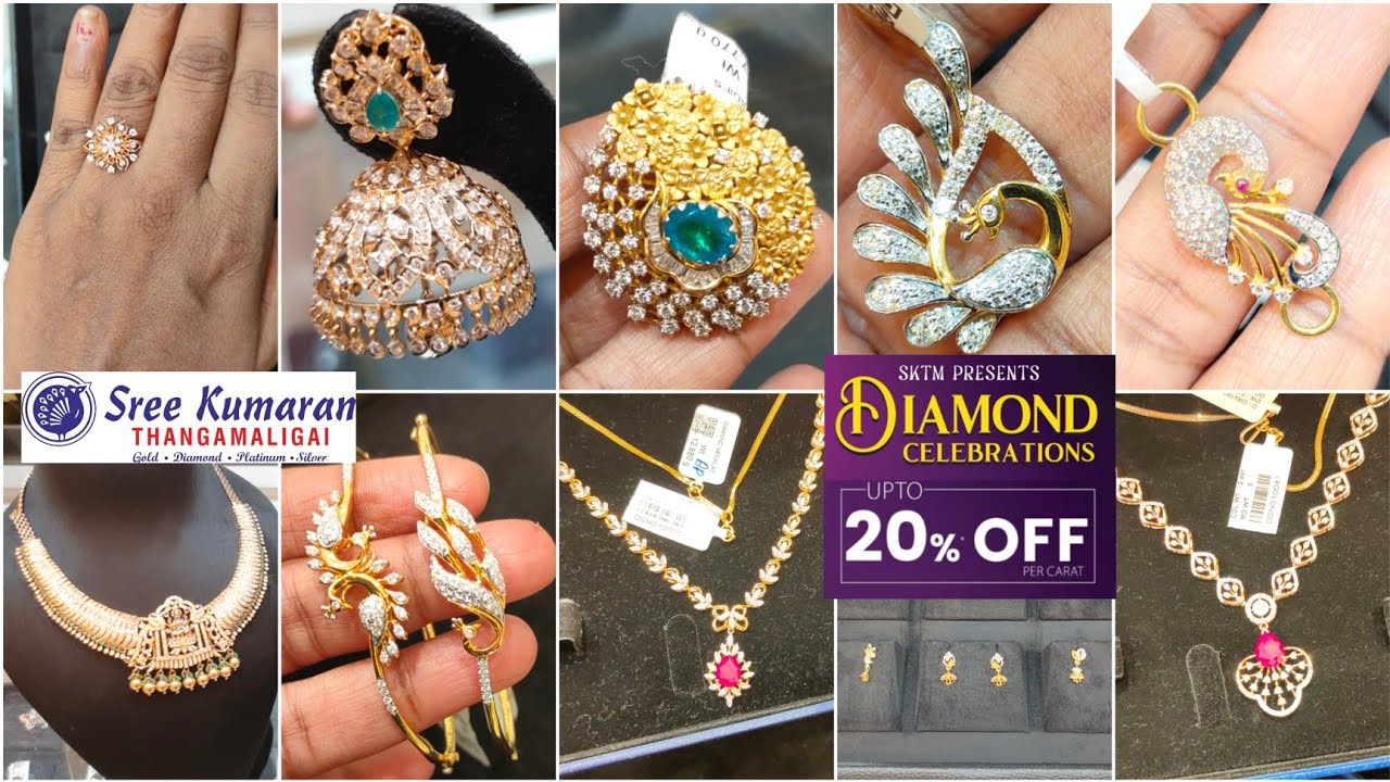 Sri Kumaran Thangamaaligai Diamond Collection/Diamond Celebration/upto 20% Offer/Bracelet/Earring