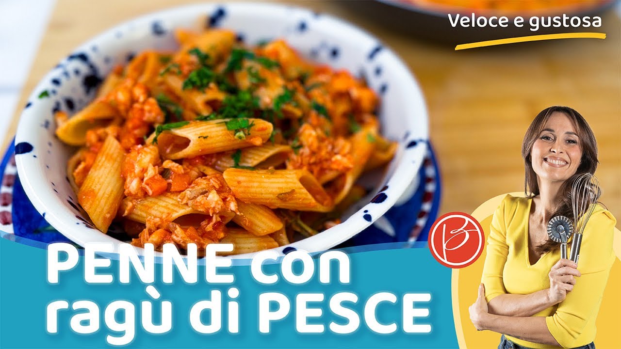 Pennoni al ragù di pesce - Benedetta Parodi Official