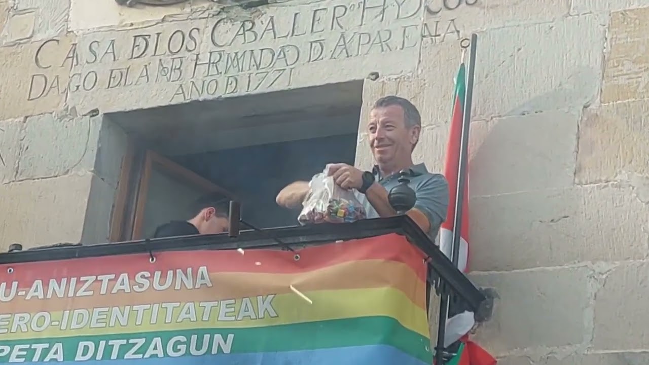 Comienzo de Fiestas de Araia(Araba)