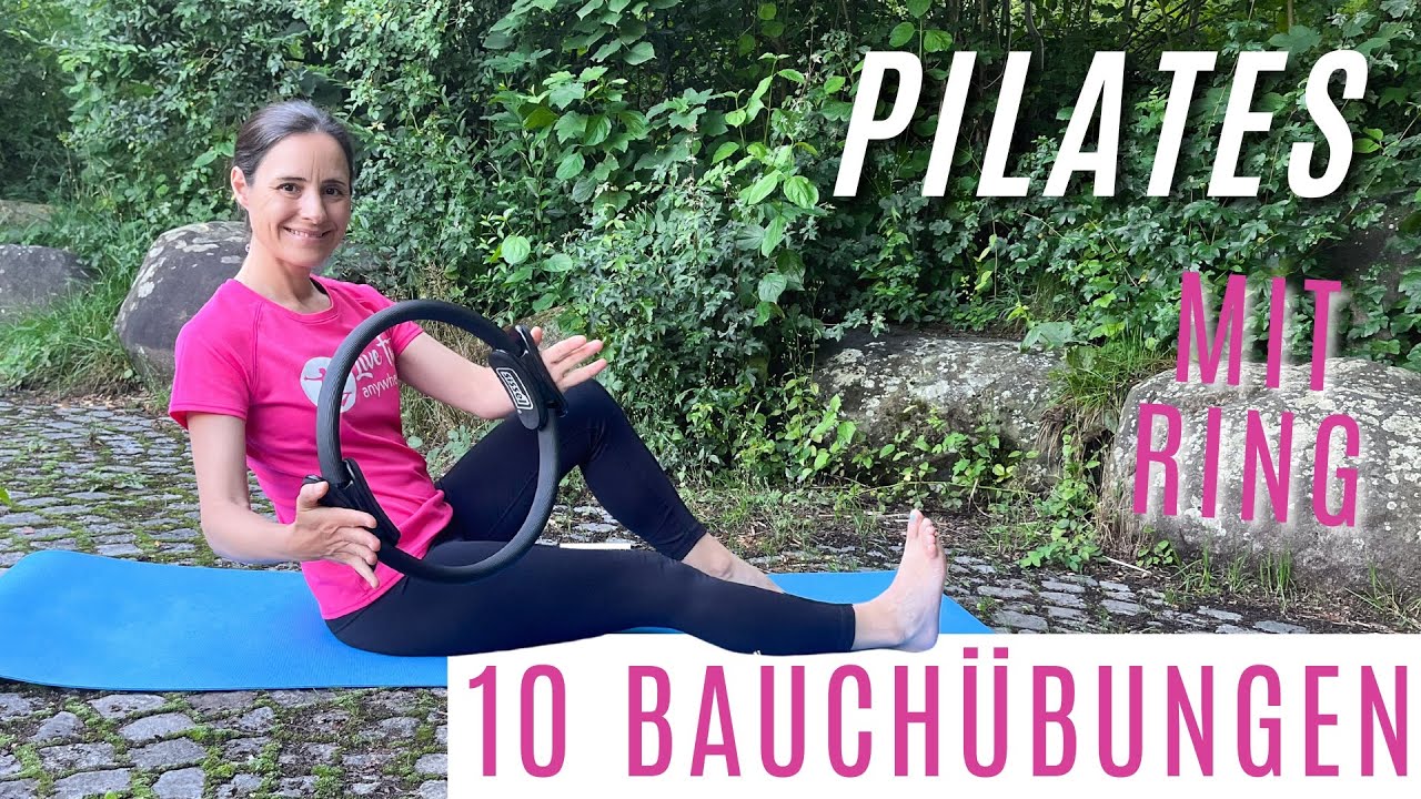 Die 10 besten Bauch Übungen mit Pilates Ring | Pilates auf der Matte