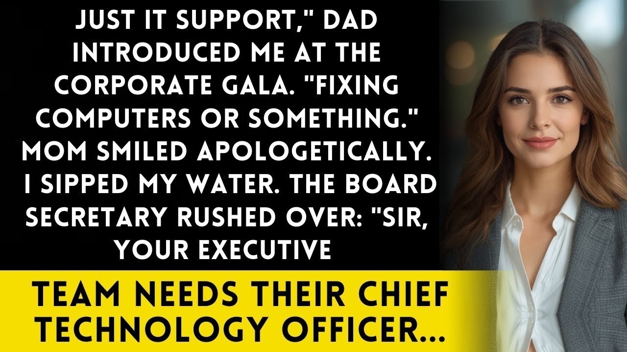 Family Called Me 'Just IT Support'   Until The Emergency Board Meeting Started