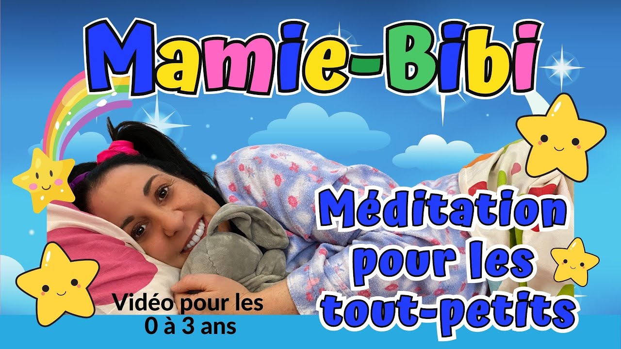 Excellente méditation guidée pour enfants - Comment bien dormir - Confier ses secrets aux étoiles.🌟