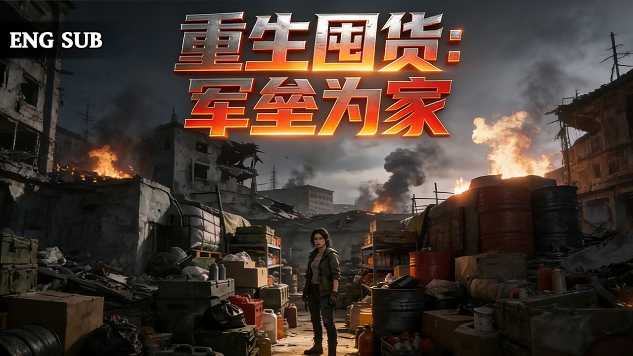 【全網熱劇】确认安全基地后我淘了辆面包车，一个月拉空全城物资！#嘎嘎乐#热血#末世重生#高温末世#漫剧