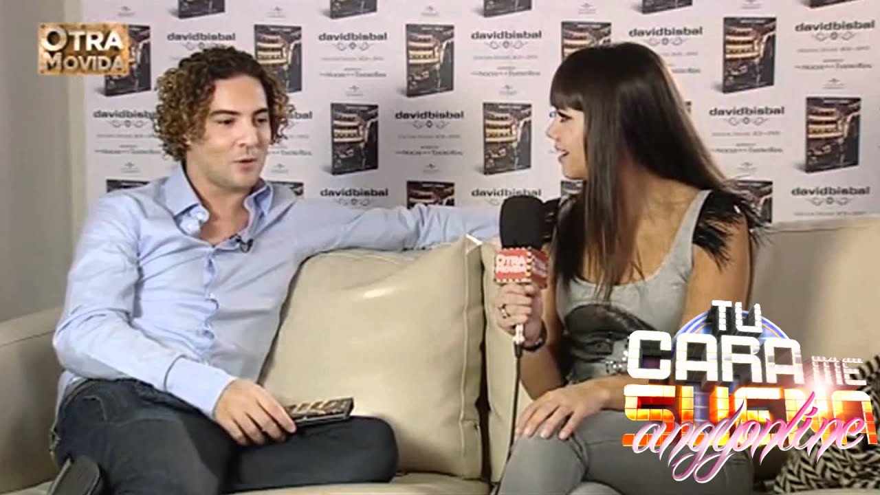 David Bisbal felicita a Angy por su imitación en 