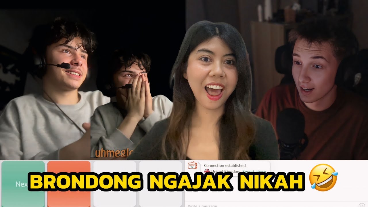 PESONA BRONDONG-BRONDONG di (ada ngajak nikah) OMETV | OMEGLE😂
