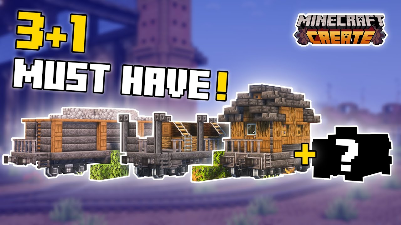CREATE Train Tutorial - Rolling Stocks and Carriages pt1