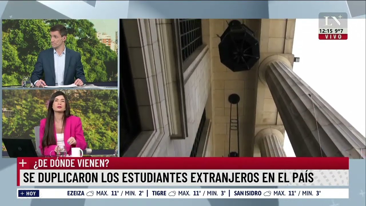 Se duplicaron los estudiantes extranjeros en el país