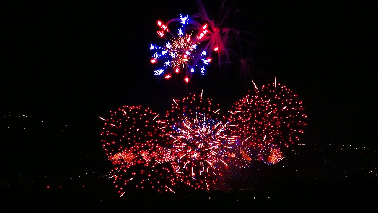 ANNECY les meilleurs moments des feux d'artifice de la fête du lac 2025