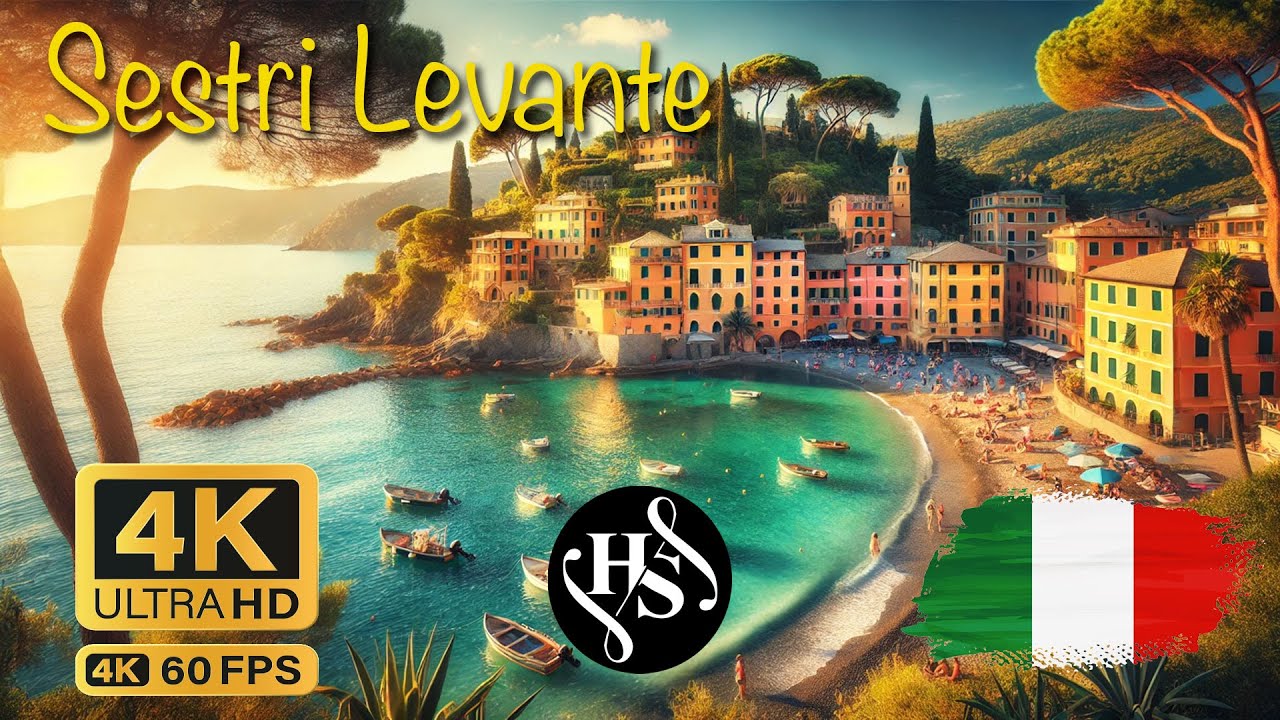 🌅 Sestri Levante Walking Tour | Explore the Gem of the Ligurian Coast 🇮🇹✨