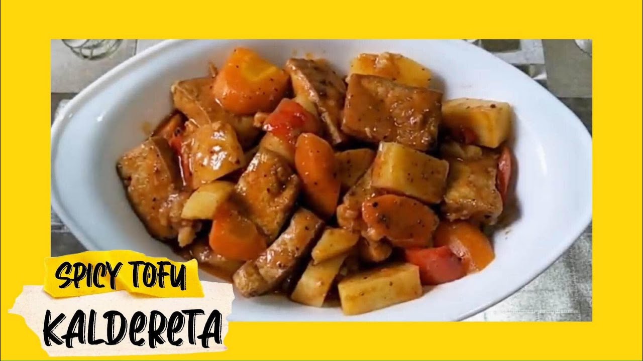 Spicy Tofu Kaldereta | Mommy AnnSarap
