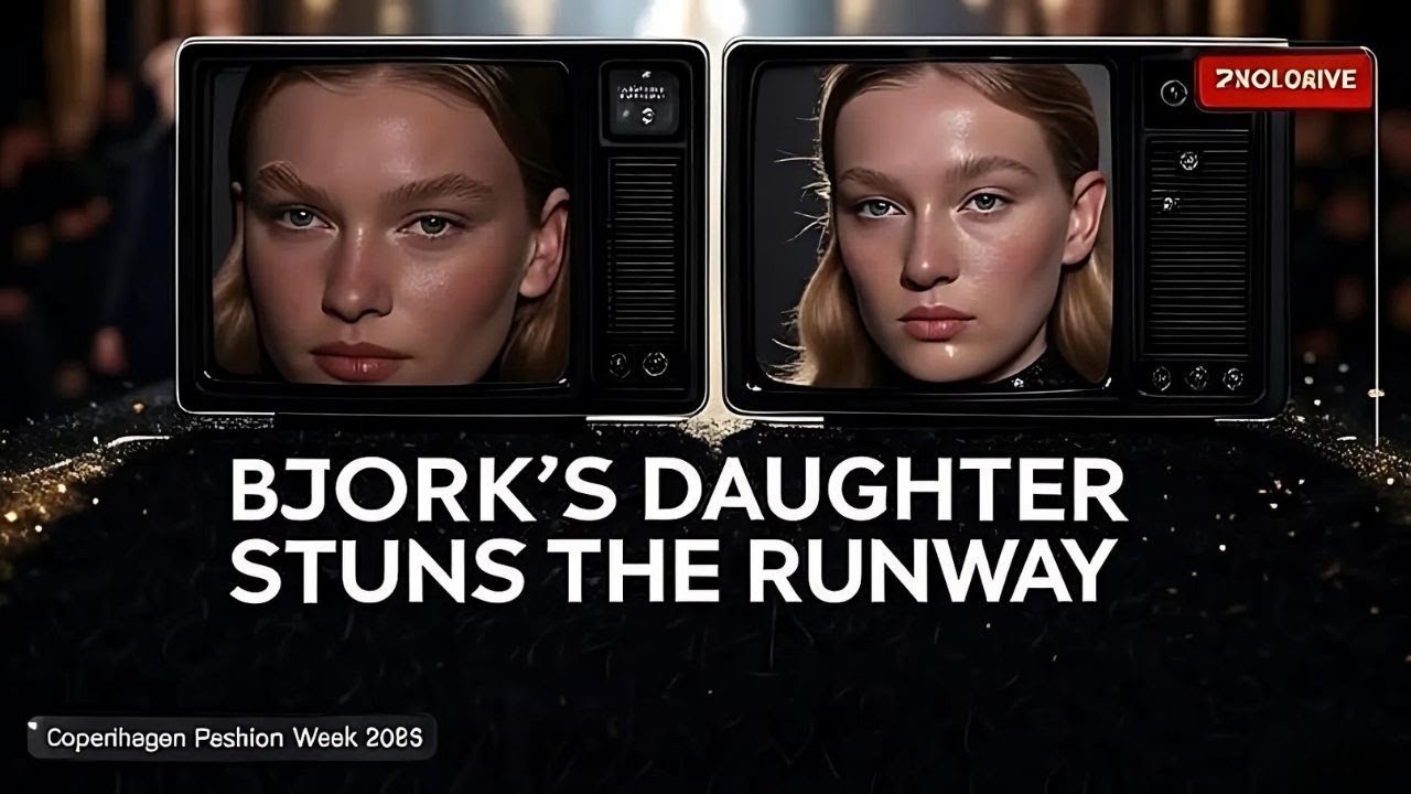 Bjork’s Daughter Isadora Bjarkardottir Stuns the Runway at Copenhagen Fashion Week 2025