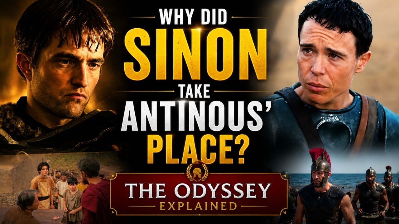 Why Did Sinon Take Antinous' Place  The Odyssey Explained