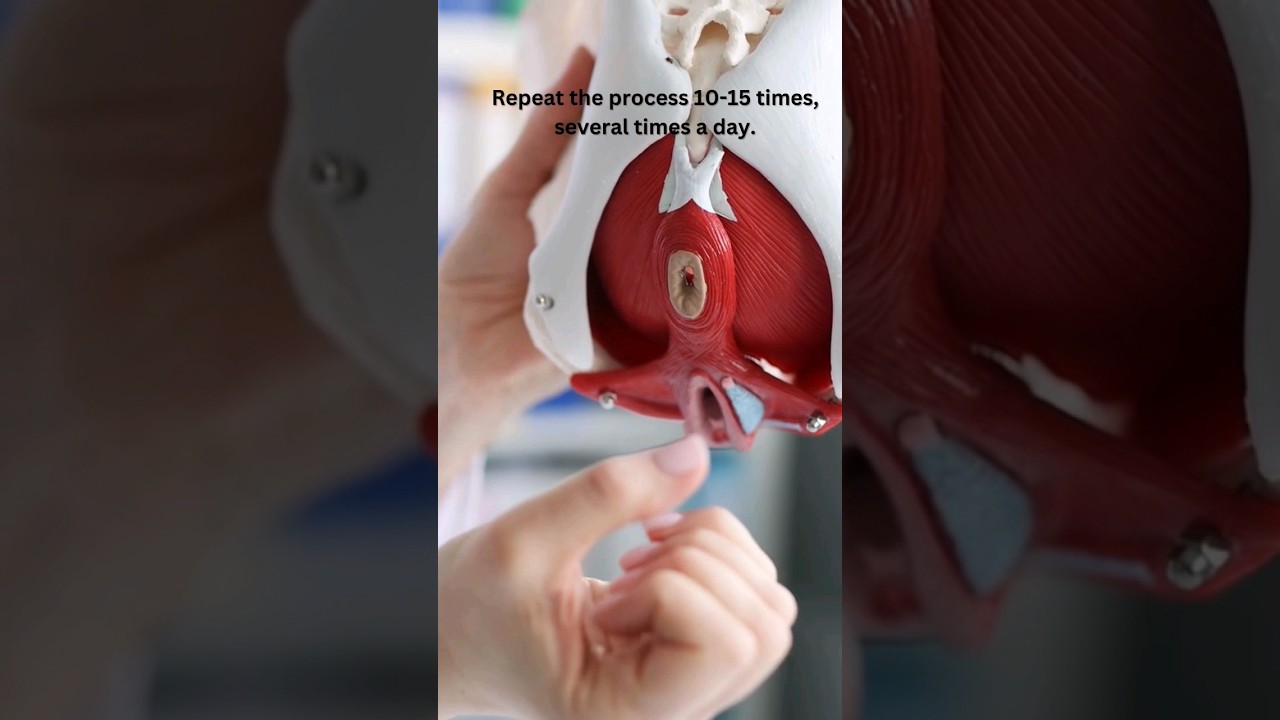 Kegel Exercise | Postpartum Pelvic Floor Training 😧