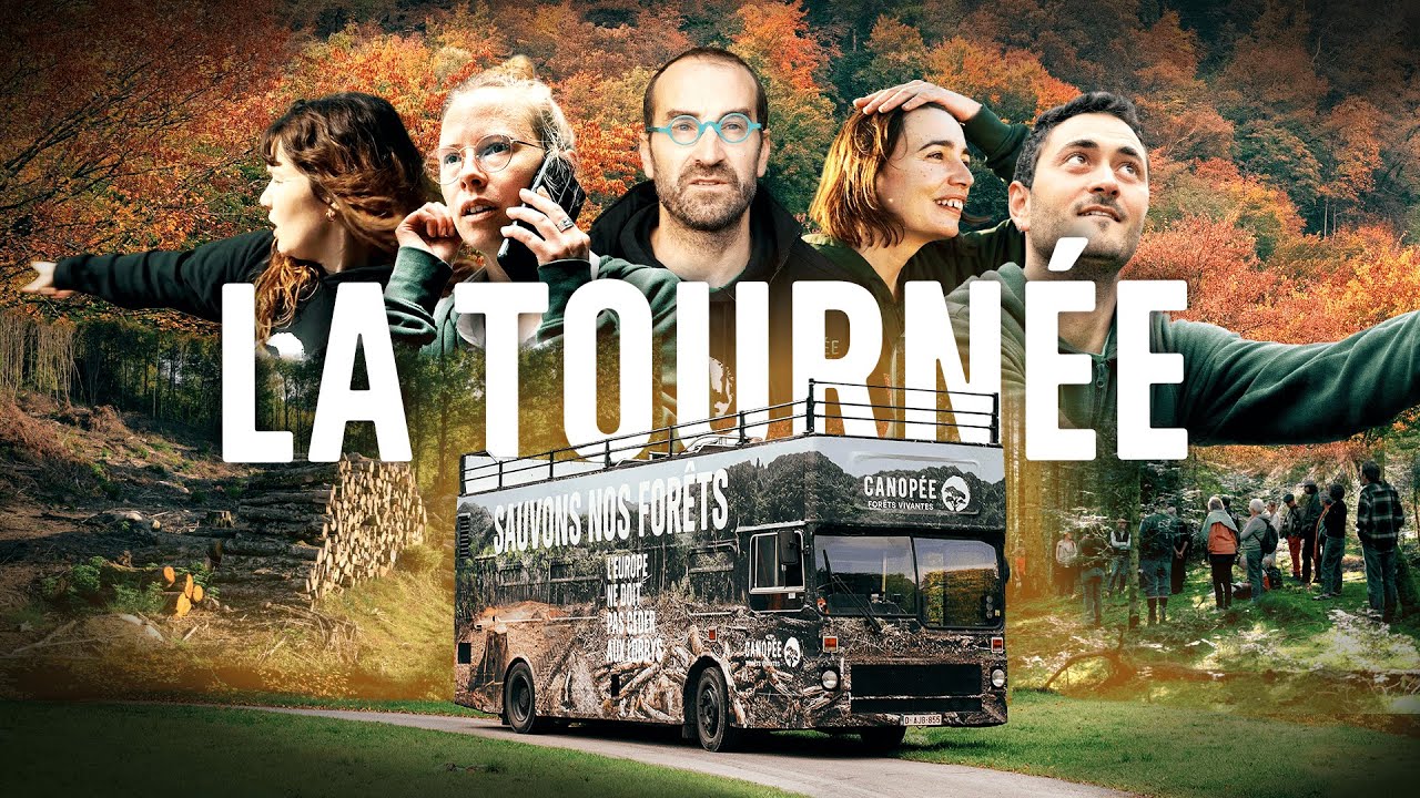 Le tour de France des for&ecirc;ts en bus : LE FILM