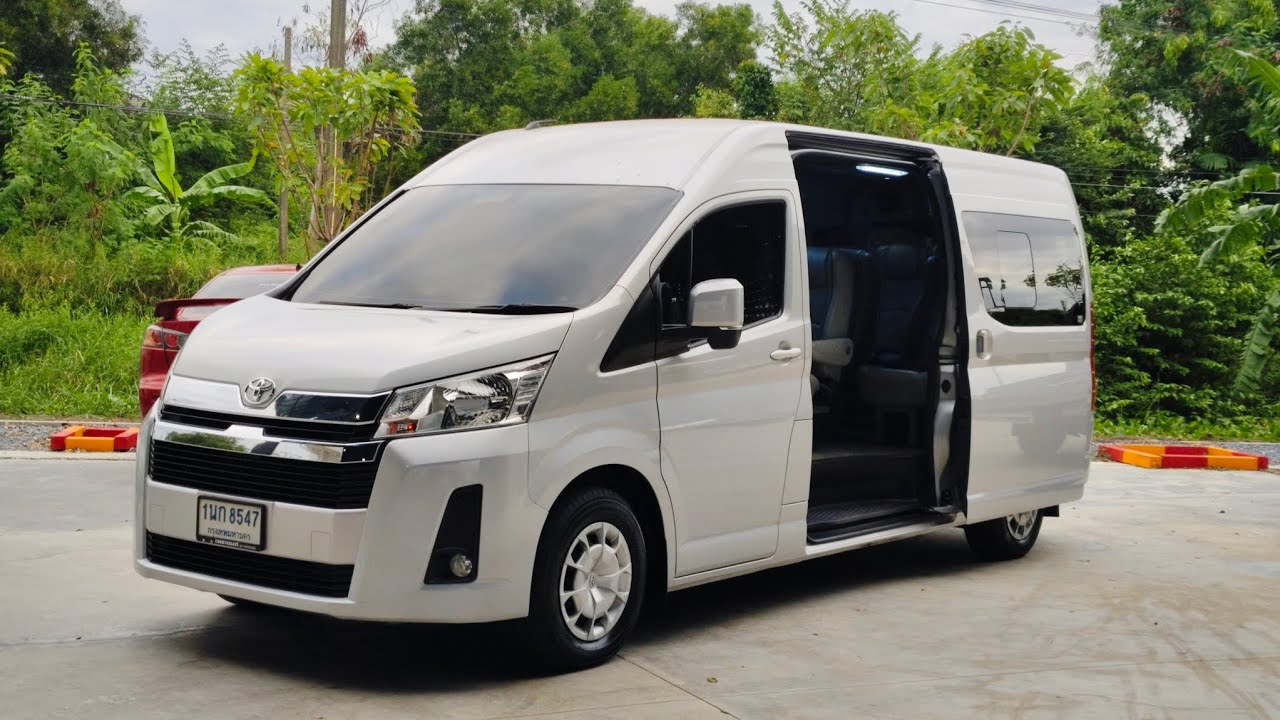 รถตู้ หน้ายาว Toyota Commuter 2.8AT 2020 แต่งVIP เกียร์ออโต้ เบาะหนัง กล้องครบ #รถตู้ โทร 0947894848