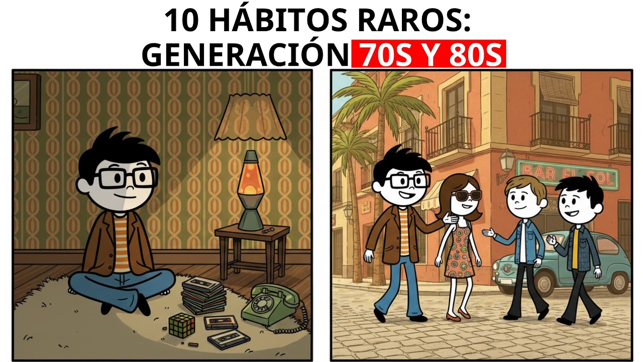 10 H&Aacute;BITOS &ldquo;RAROS&rdquo; de los nacidos en los a&ntilde;os 70 y 80 (seguro te identificas)