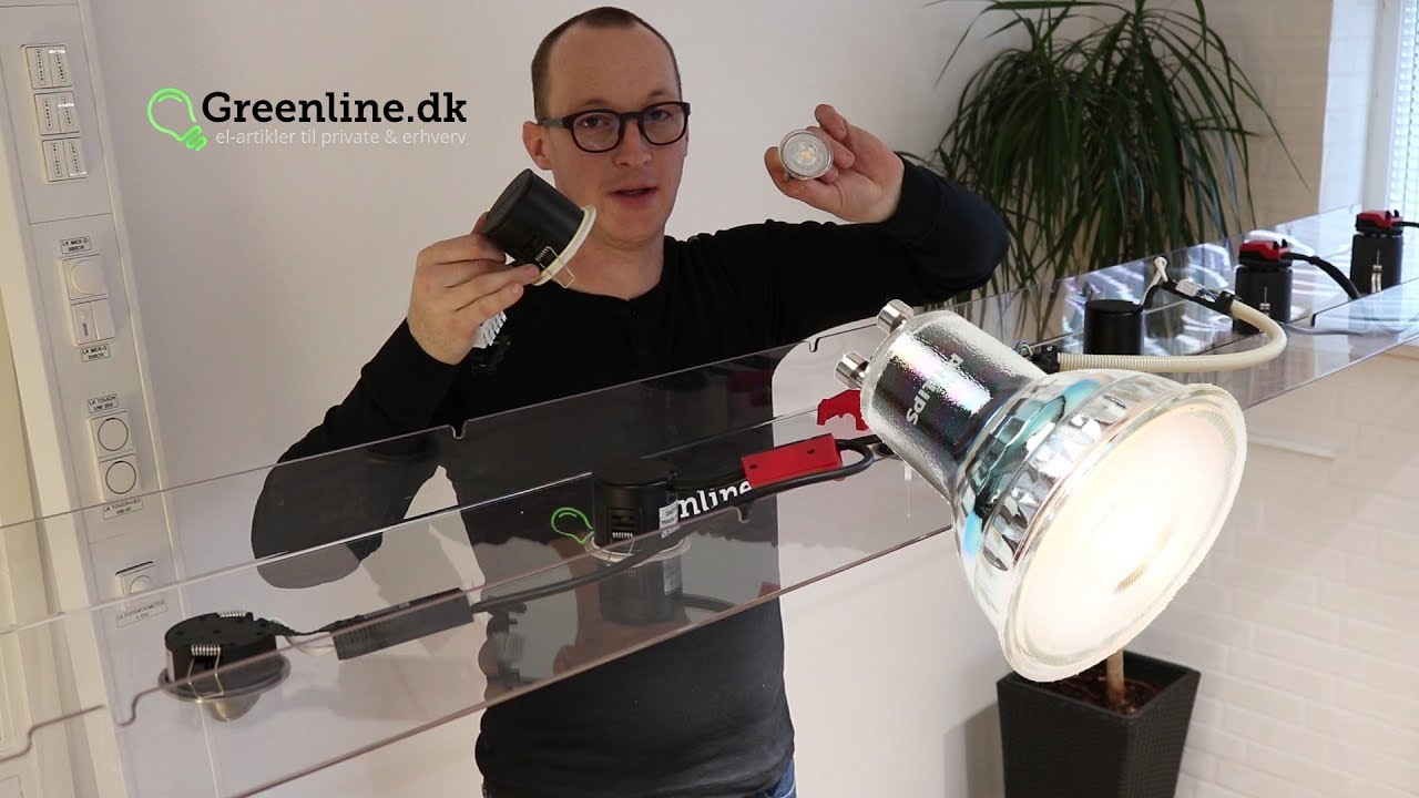 LED spots - sådan monteres de. Direkte i isoleringen