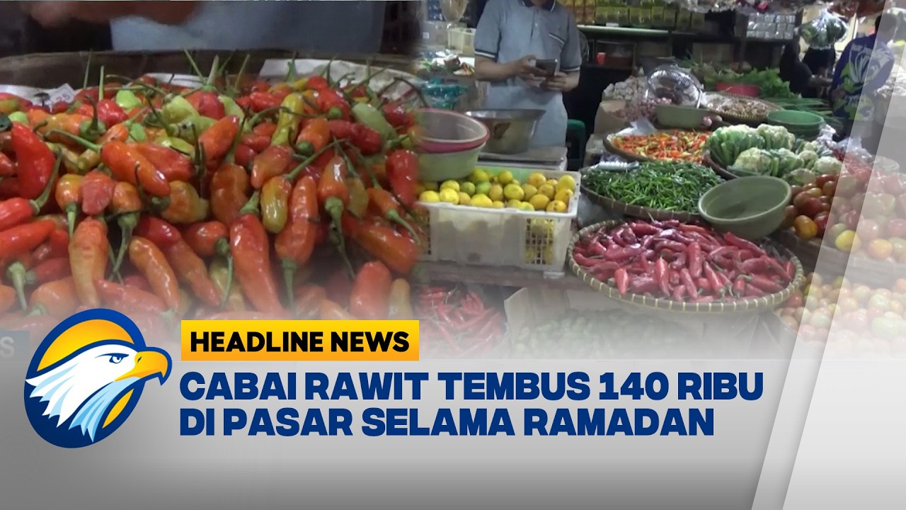 [HEADLINE NEWS, 22/2] Harga Cabai di Cianjur Tembus Angka Tinggi Saat Ramadan