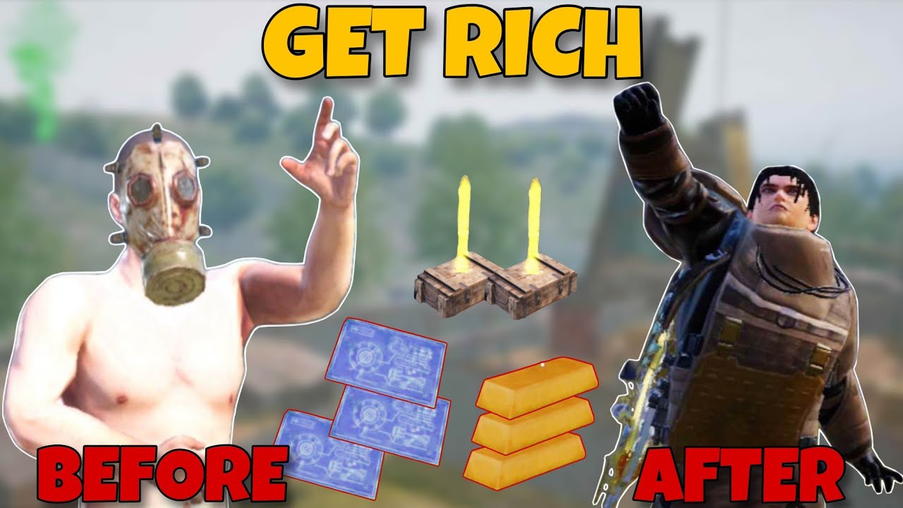 HOW TO GET RICH QUICKLY - PUBG Metro royale