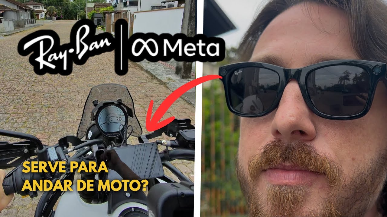 DESPERDÍCIO DE DINHEIRO?? MOTOVLOG COM RAY-BAN META GEN 2 #raybanmeta #motosclássicas 