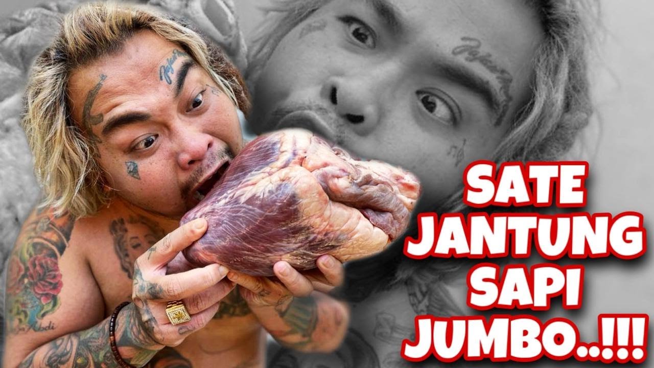 BIKIN SATE DARI JANTUNG SAPI LIMOSIN QURBAN KEMARIN..!!!!