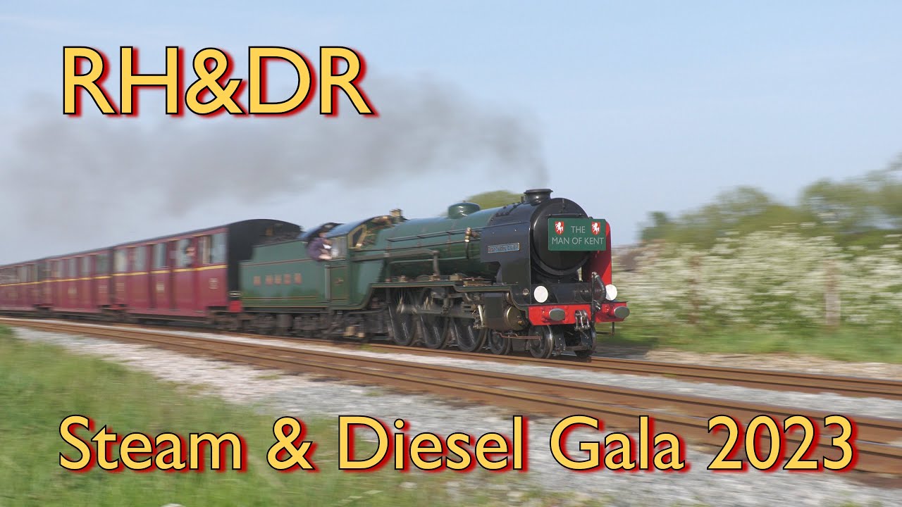 Romney Hythe & Dymchurch Railway Steam & Diesel Gala 2023 - 15/5/23