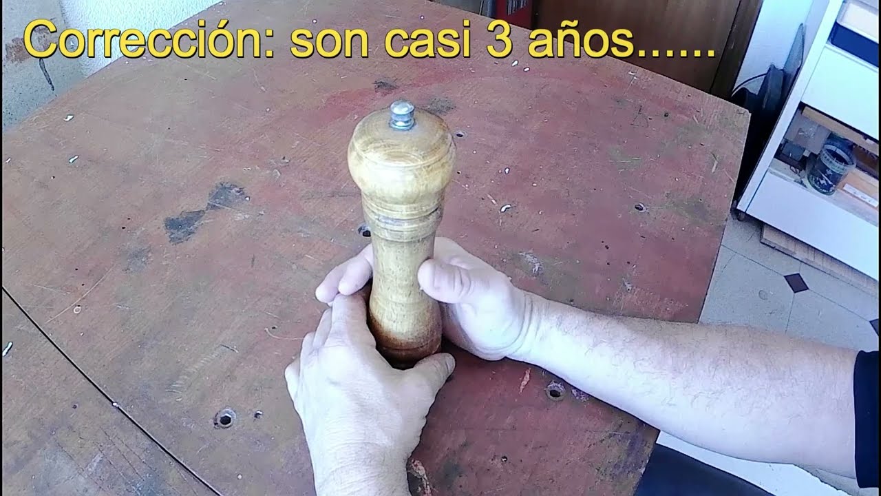 El pimentero no funciona (otra vez, pero por otra causa) y lo vuelvo a reajustar.......