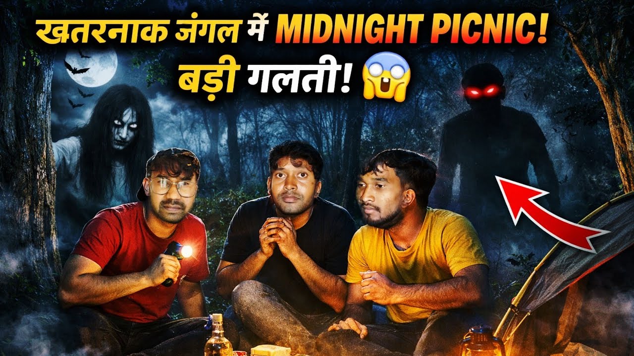 खतरनाक जंगल के बीच आधी रात की पिकनिक 😱 | जो हुआ सोच भी नहीं सकते!