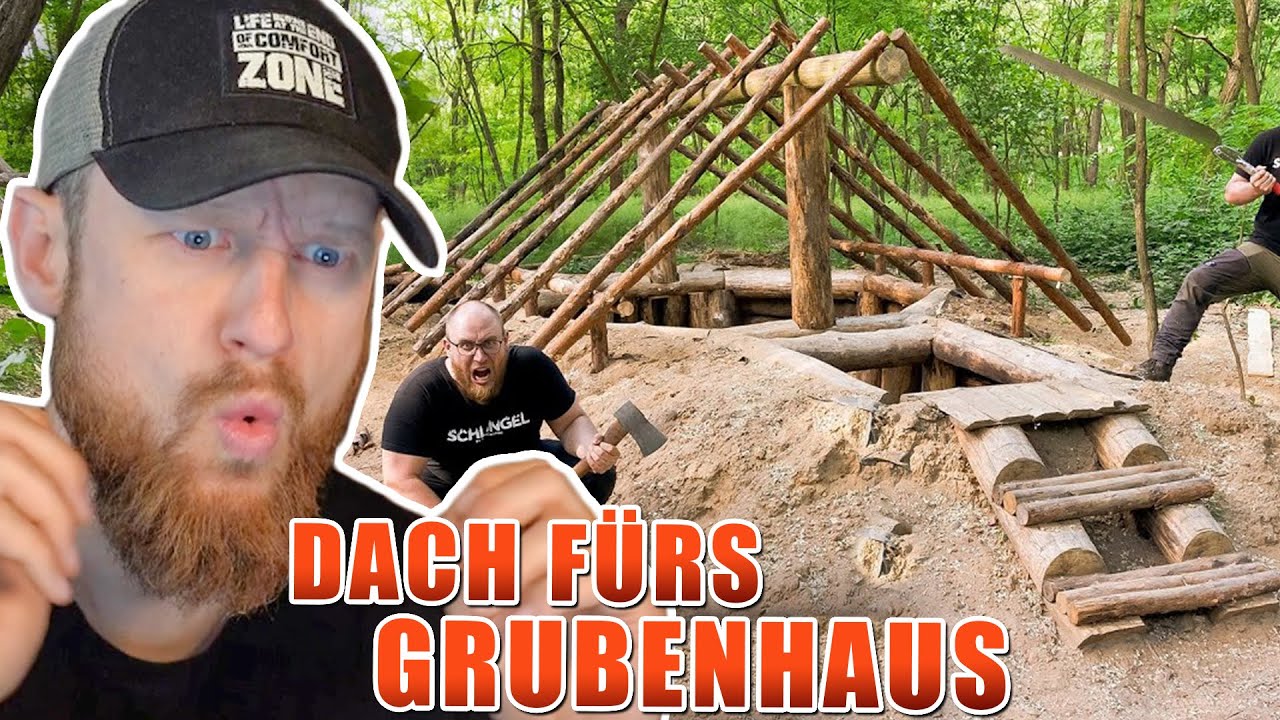 Das GRUBENHAUS bekommt ein DACH - UNGLAUBLICH viel ARBEIT | Fritz Meinecke