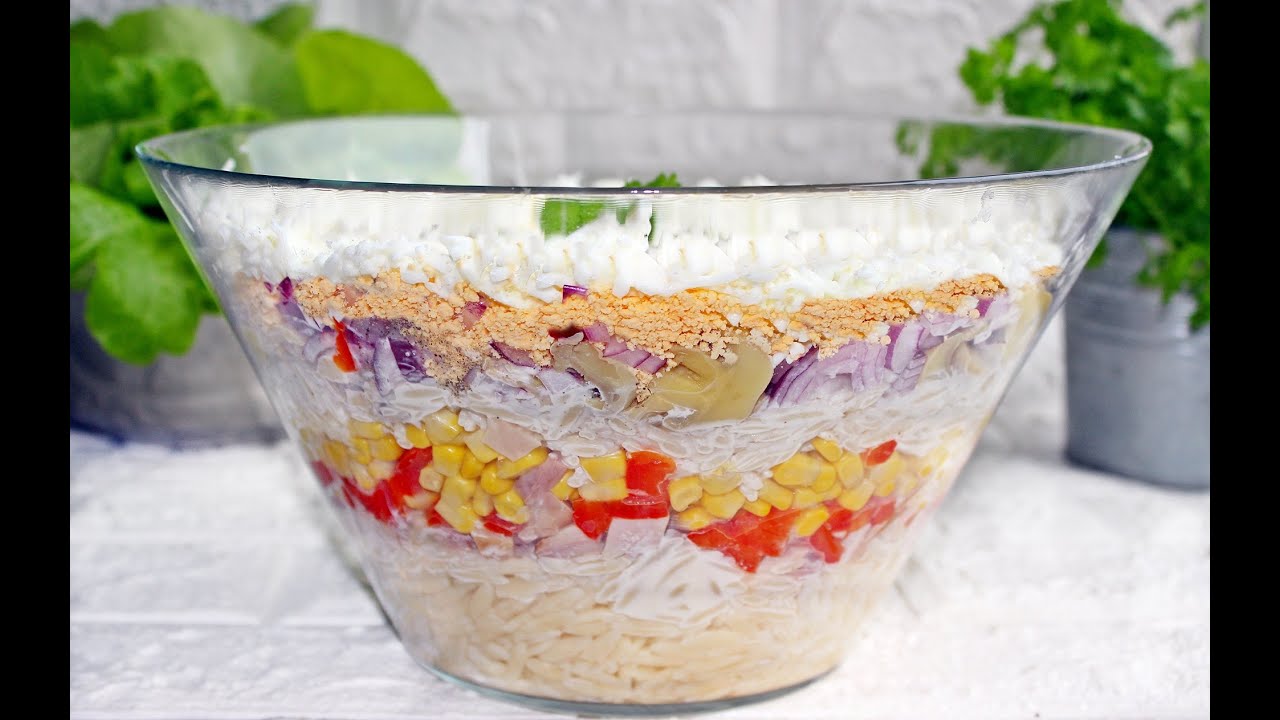 SAŁATKA KRÓLOWA ŚNIEGU #salad #sałatka #przepis