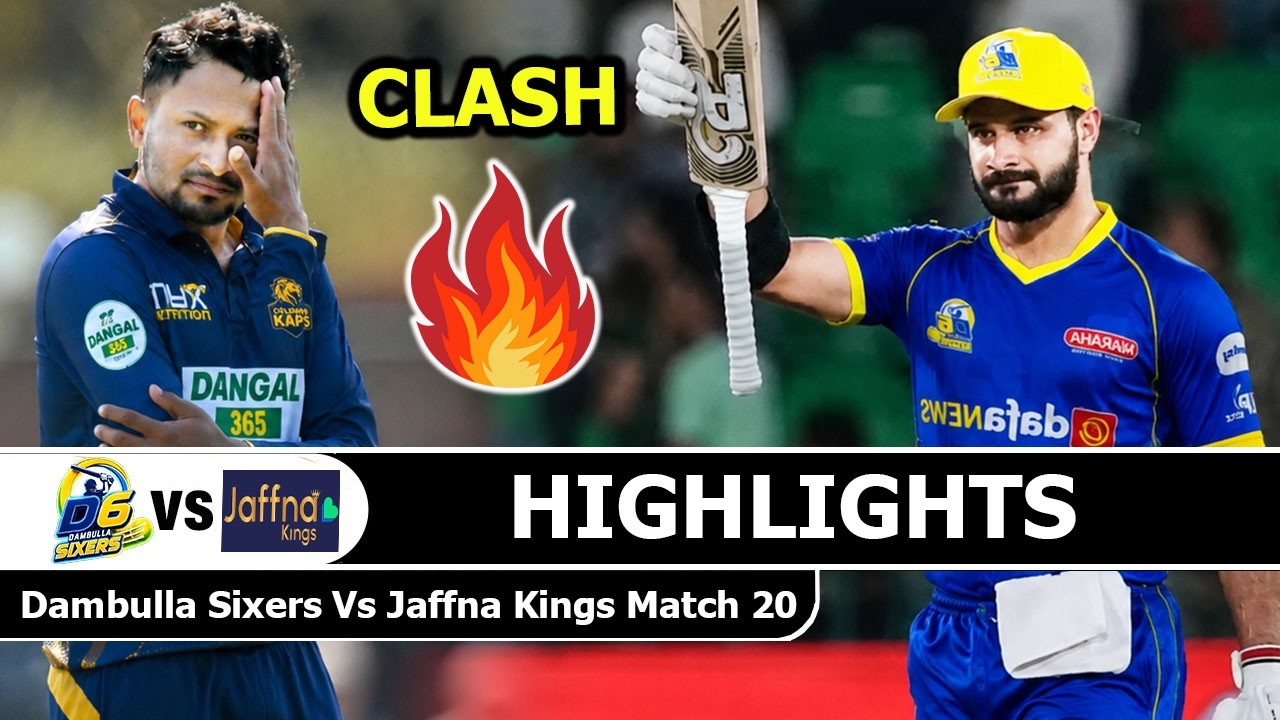 Dambulla Sixers vs Jaffna Kings LPL 2026 Highlights Match 20 | Lanka Premier League 2026