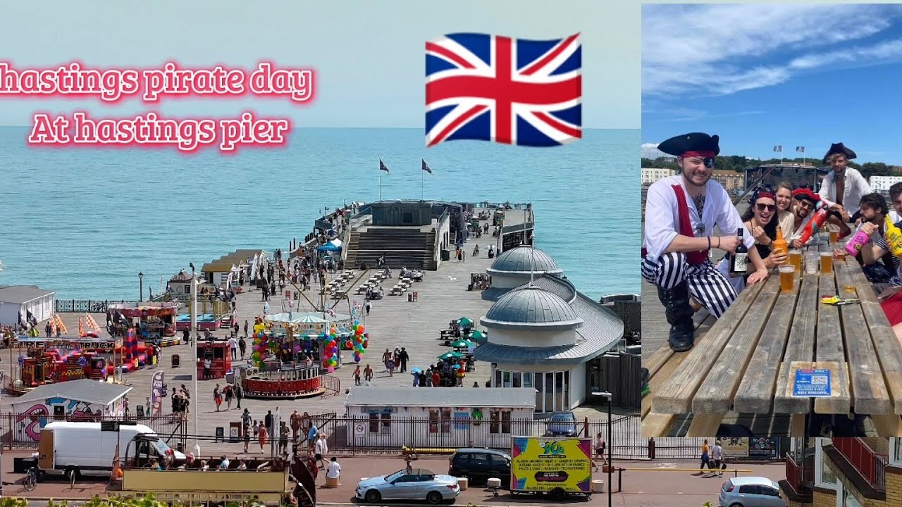🇬🇧hastings Pirate day at Hastings pier  2022