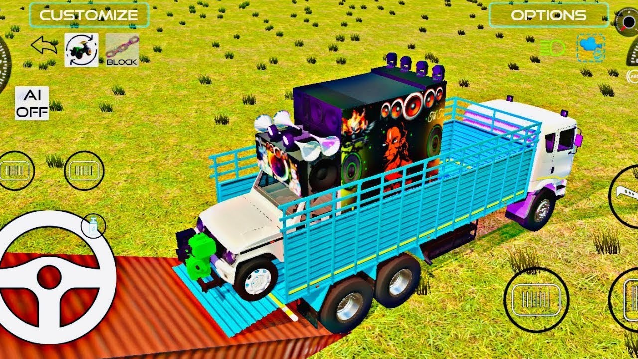 🤯 DJ loaded On truck in Game 💯#simulationgames #trucksimulator #djgameplay #simulatorgame #desi 