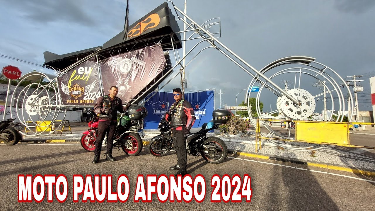 CHEGANDO NO MOTO PAULO AFONSO 2024 VAMOS CONHECER A CIDADE DE PAULO AFONSO BAHIA #viagemdemoto