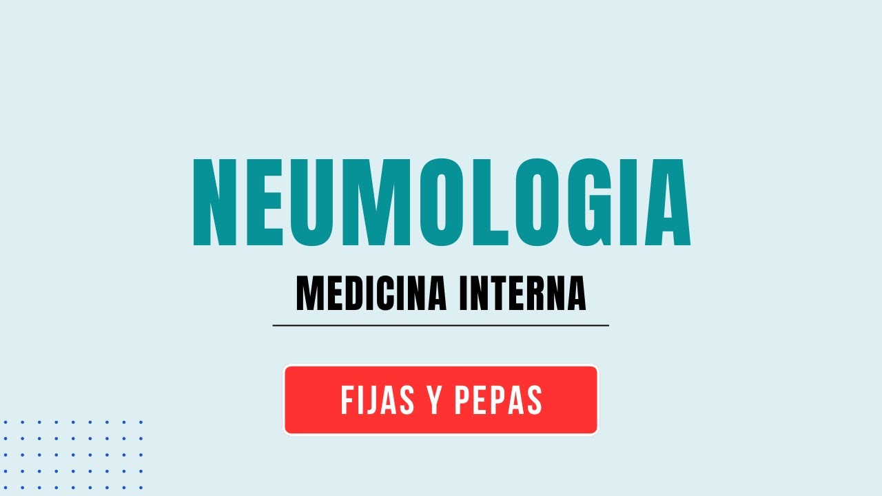 Neumonía Adquirida en la Comunidad l Neumología
