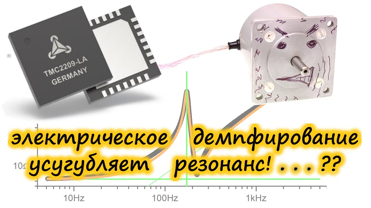 Trinamic StealthChop. Почему резонирует?