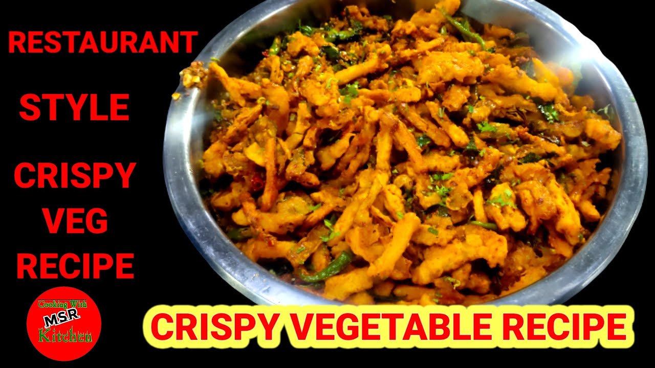 HOW TO MAKE CRISPY VEGETABLE | CRISPY VEG RECIPE | CRISPY VEGETABLE | CRISPY FRIED VEG#trending