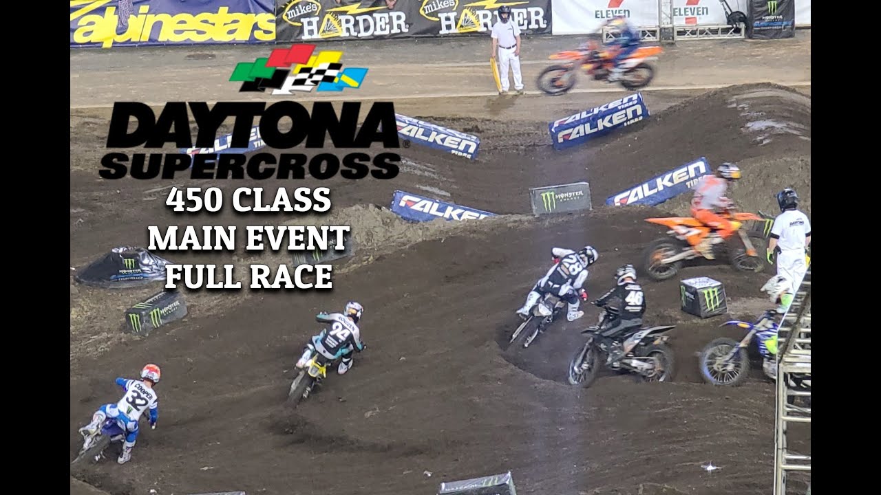 2023 Daytona Supercross 450 Main Event (FULL RACE)