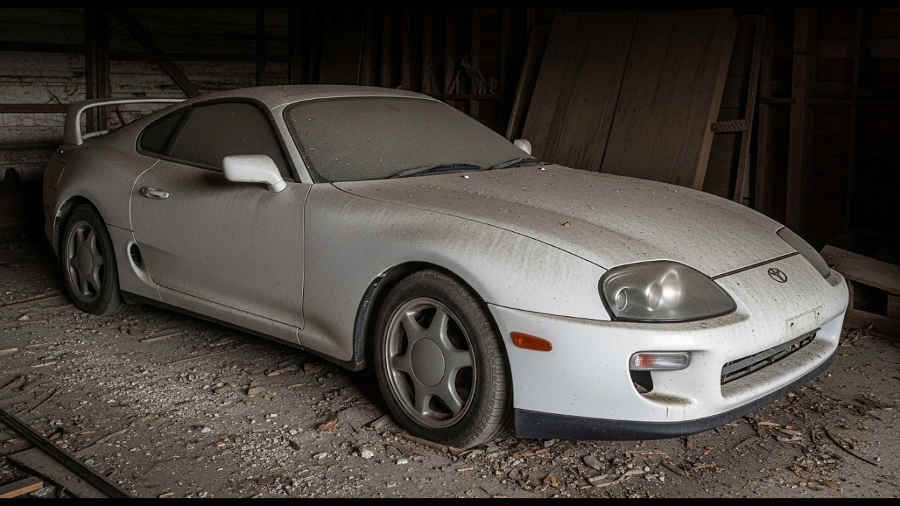 Reviving a Toyota Supra Mk4 That Sat Hidden in a Warehouse for 33 Years
