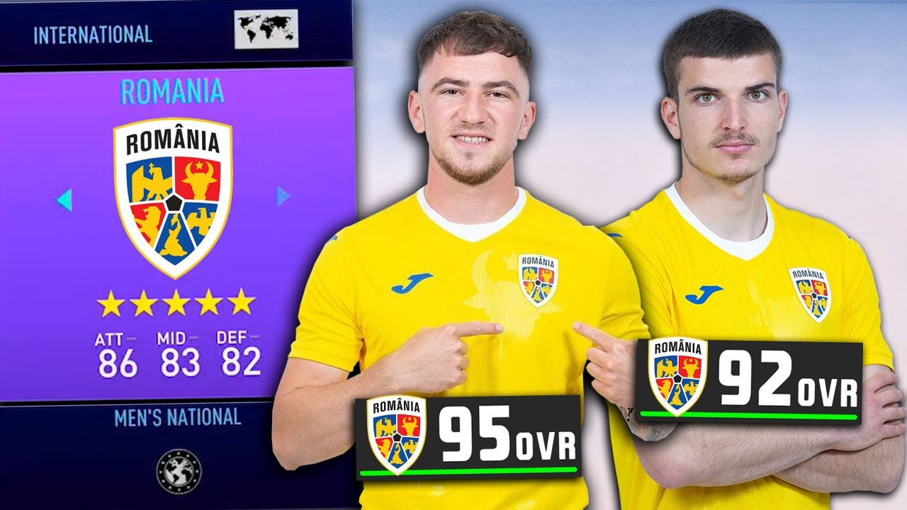 TRANSFORM NATIONALA ROMANIEI IN CEA MAI BUNA NATIONALA // CHALLENGE FIFA 21