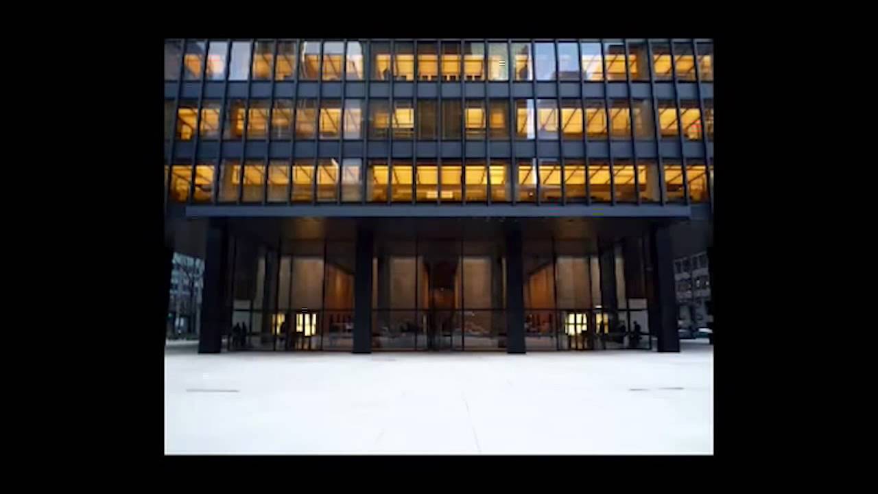 Mies van der Rohe, Seagram Binası (Sanat Tarihi / Dışavurumculuktan Pop-Art'a)