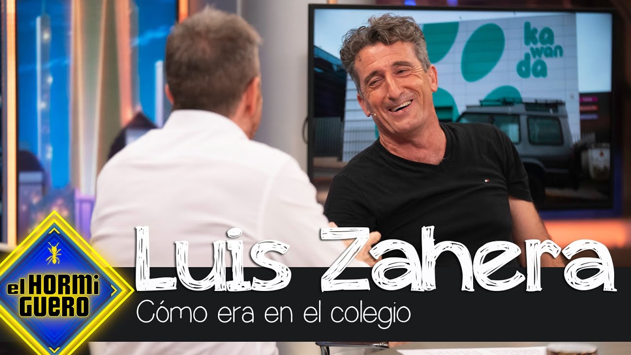 Luis Zahera desvela cómo era en el colegio - El Hormiguero