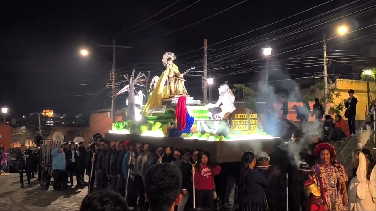Procesión Jesús Nazareno de la pasiencia, Quetzaltenango 2025