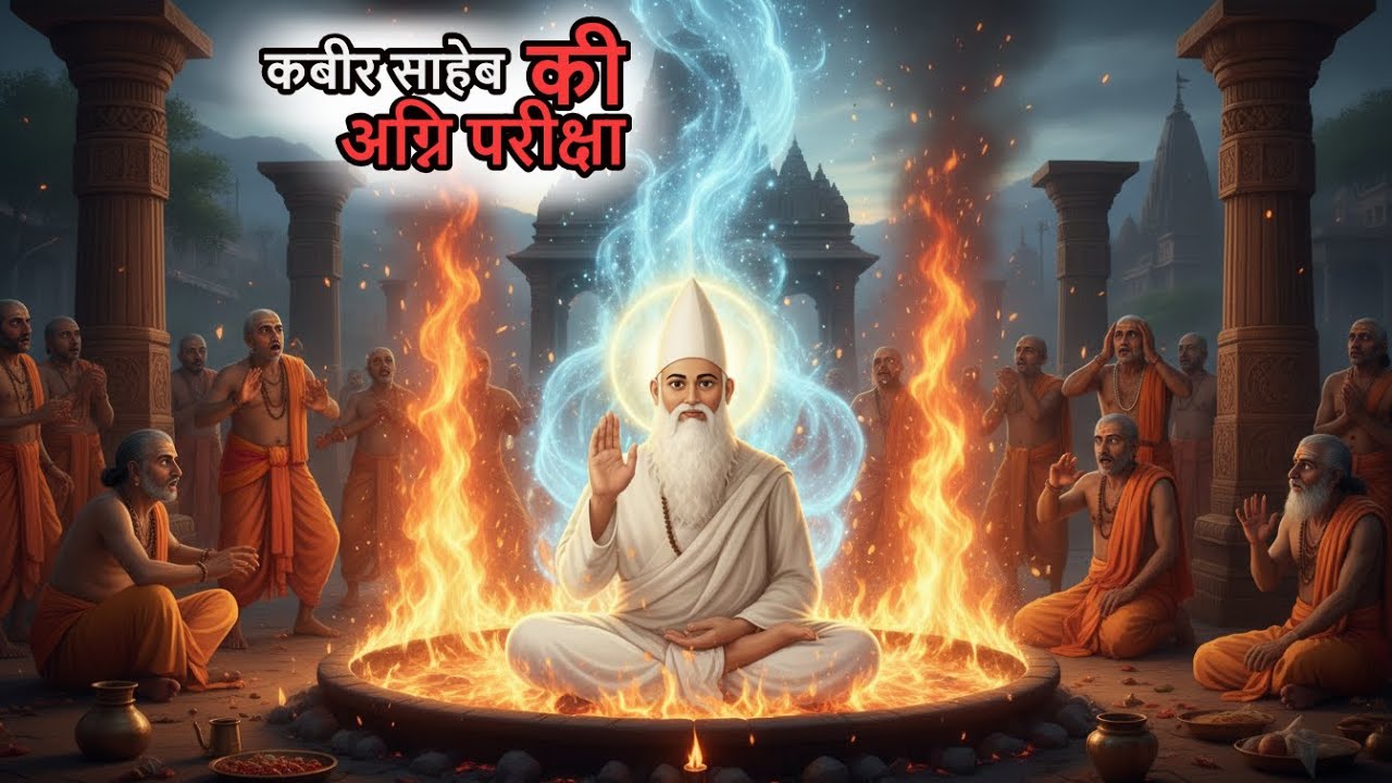 कबीर साहेब जी की अग्नि परीक्षा और अहंकारी ब्राह्मण | Kabir ji ki  Pariksha||#KabirSahebJi#aanvitoons