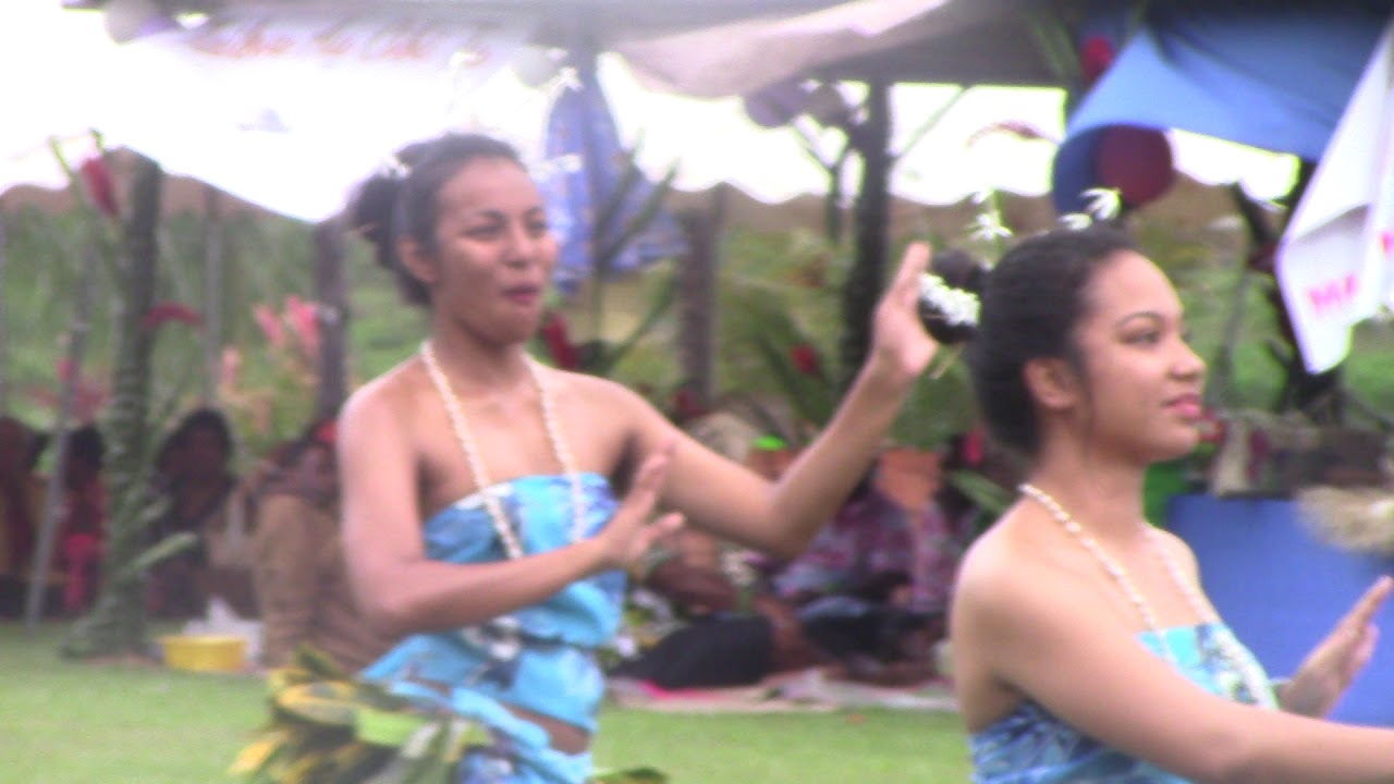ACS Fiji Adi  Cakobau School culture day 2014 Pacific islanders dance Nauru