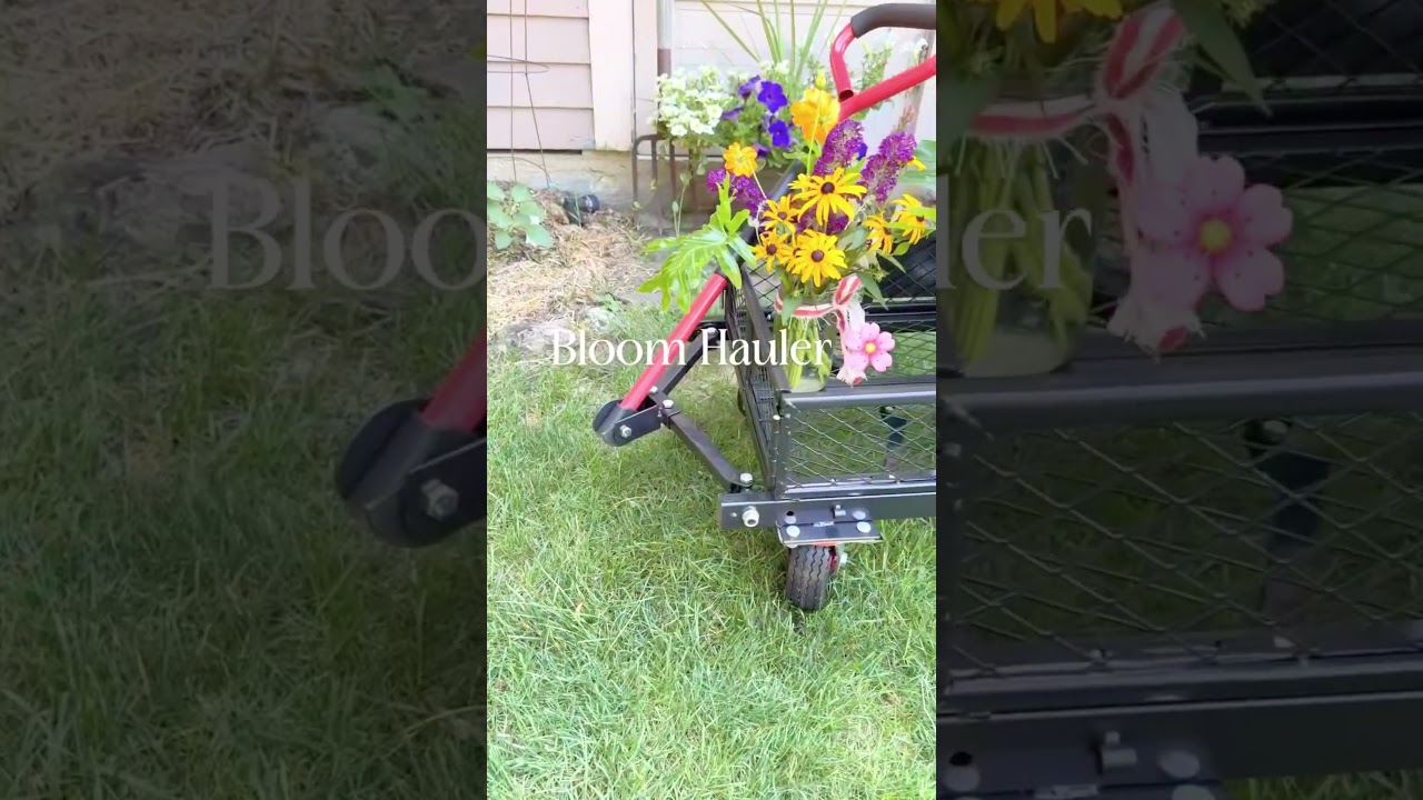 This Wagon Garden Cart Does It ALL! 🌿 Hauling, Camping, Shopping &ndash; You Name It! #Garvee