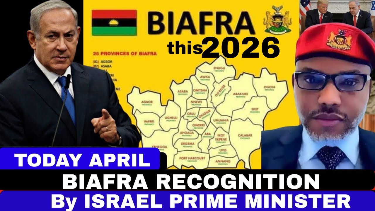 ISRAEL PM SPEECH TO SUPPORT BIAFRA RECOGNITION + KANU SPEAKING WITH  ISRAEL GOVT,KANU IS FREE