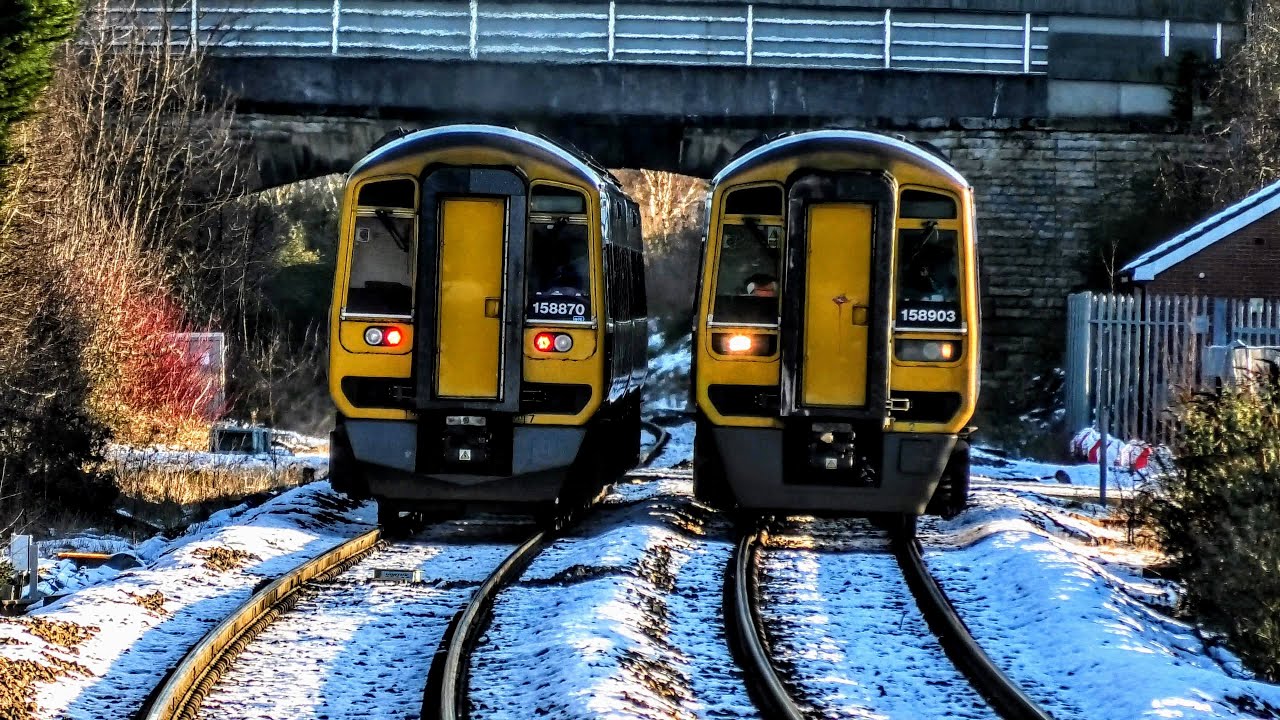 Trains at Garforth (West Yorkshire) - 09/01/2025