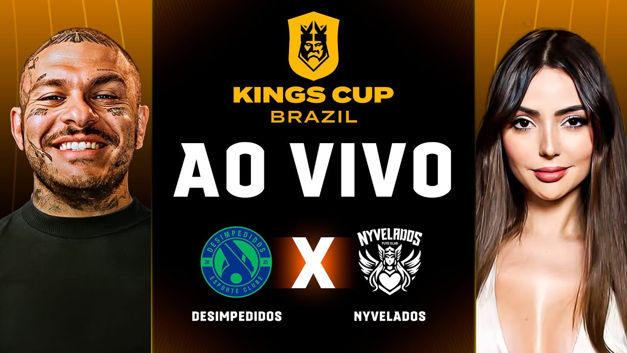 🔴 AO VIVO: DESIMPEDIDOS X NYVELADOS - 3ª RODADA KINGS CUP BRAZIL